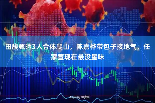 田馥甄晒3人合体爬山，陈嘉桦带包子接地气，任家萱现在最没星味